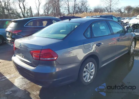 2012 Volkswagen Passat 2.5L S from USA, damaged, VIN 1VWAP7A38CC061856